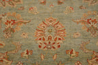 8' 8" x 11' 1" Pakistan Kazak Rug image 4
