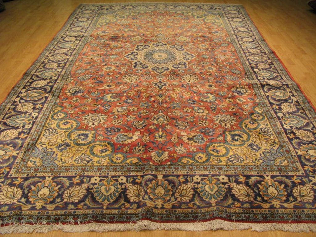 6' 7" x 10' 7" Persian Qum Rug image 1