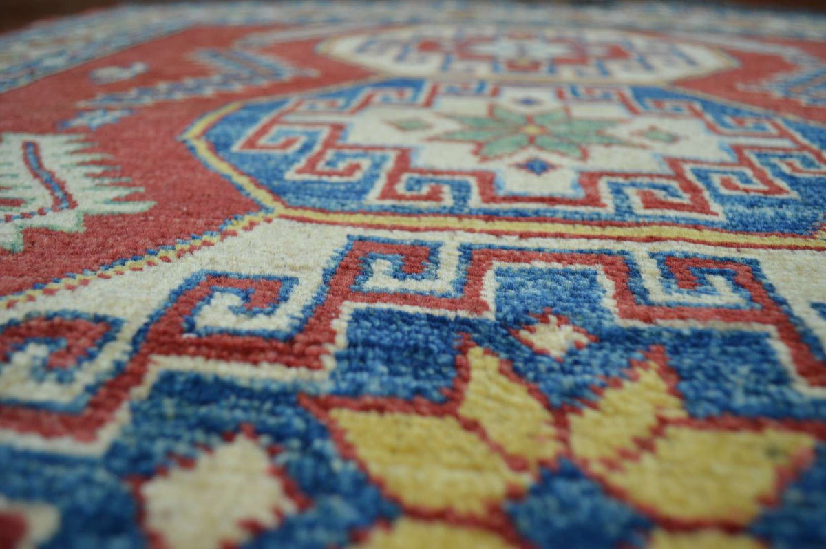 3' 7" x 5' 1" Pakistan Kazak Rug image 5