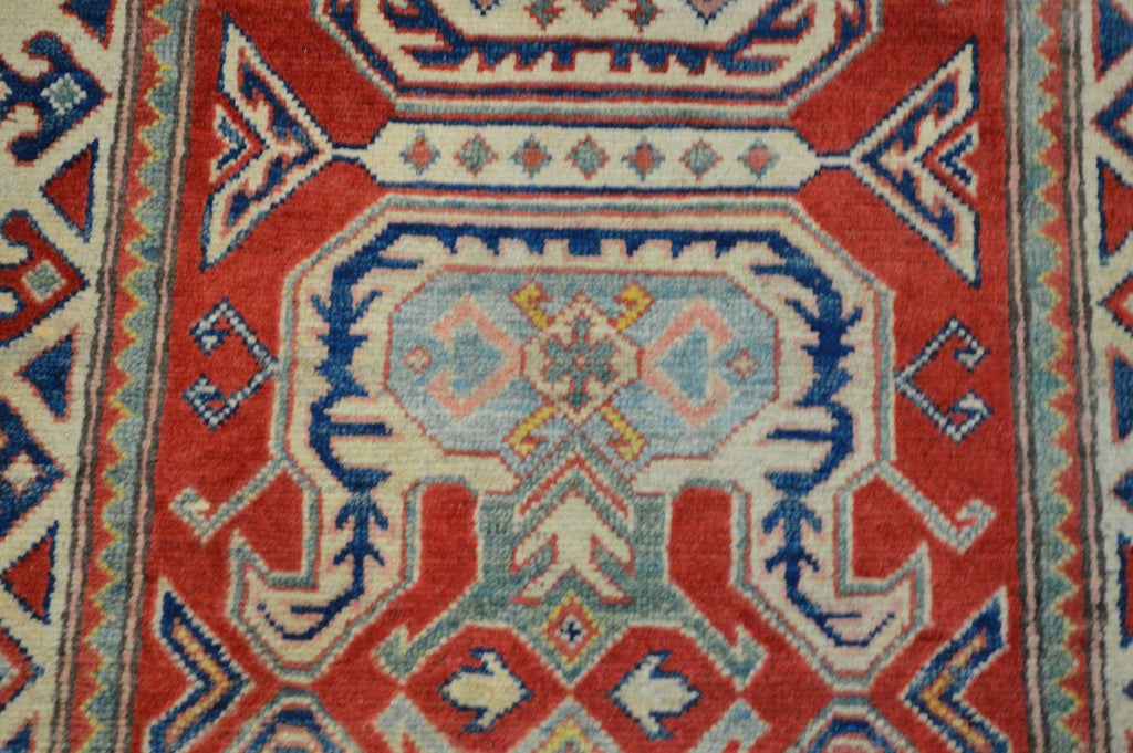 2' 7" x 9' 7" Pakistan Kazak Runner image 9