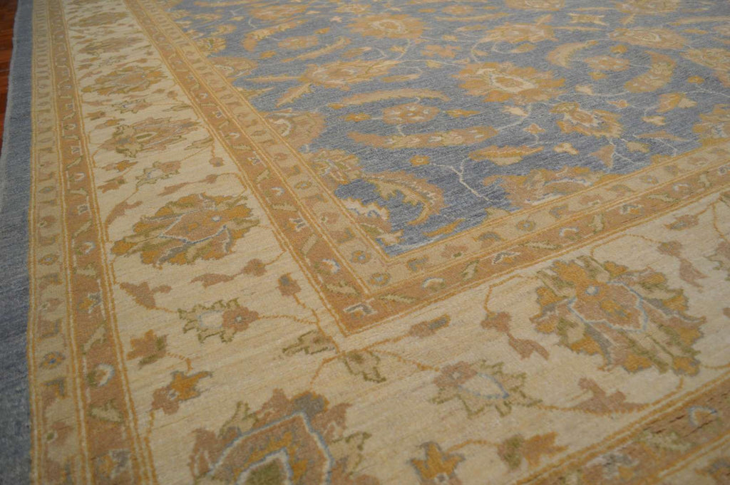 9' 1" x 11' 8" Pakistan Oushak Rug image 4