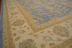 9' 1" x 11' 8" Pakistan Oushak Rug image 4