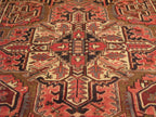 8' 9" x 11' 6" Persian Heriz Rug image 5