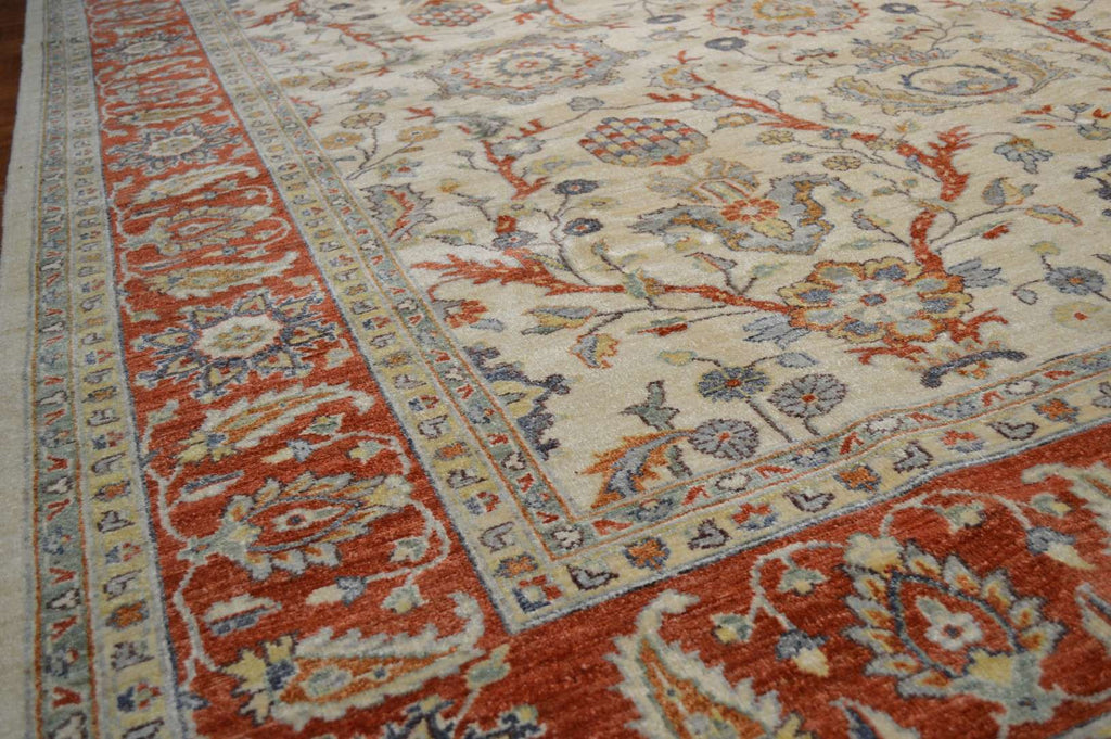 8' 1" x 9' 10" Pakistan Chobi Rug image 6
