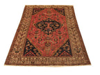 4' 3" x 6' 1" Vintage Zanjan Rug image 0