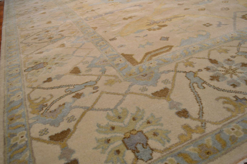 9' 2" x 12' 0" India Oushak Rug image 3