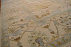 9' 2" x 12' 0" India Oushak Rug image 3