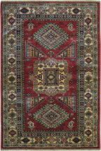 3' 3" x 4' 7" Pakistan Kazak Rug image 0