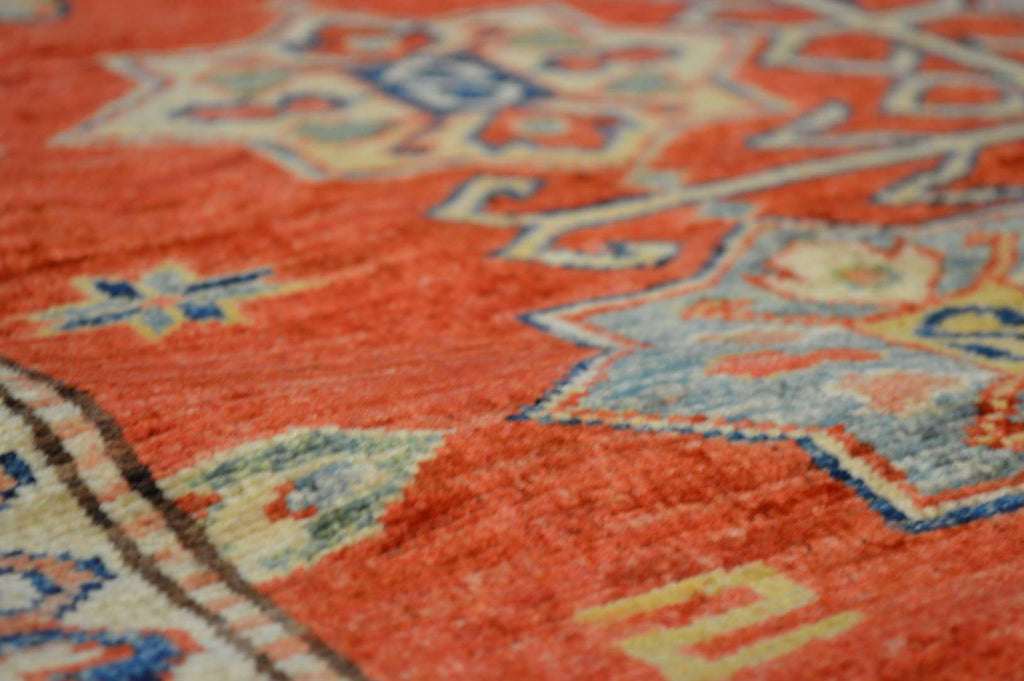 10' 1" x 10' 5" Pakistan Kazak Rug image 5