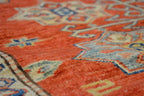 10' 1" x 10' 5" Pakistan Kazak Rug image 5