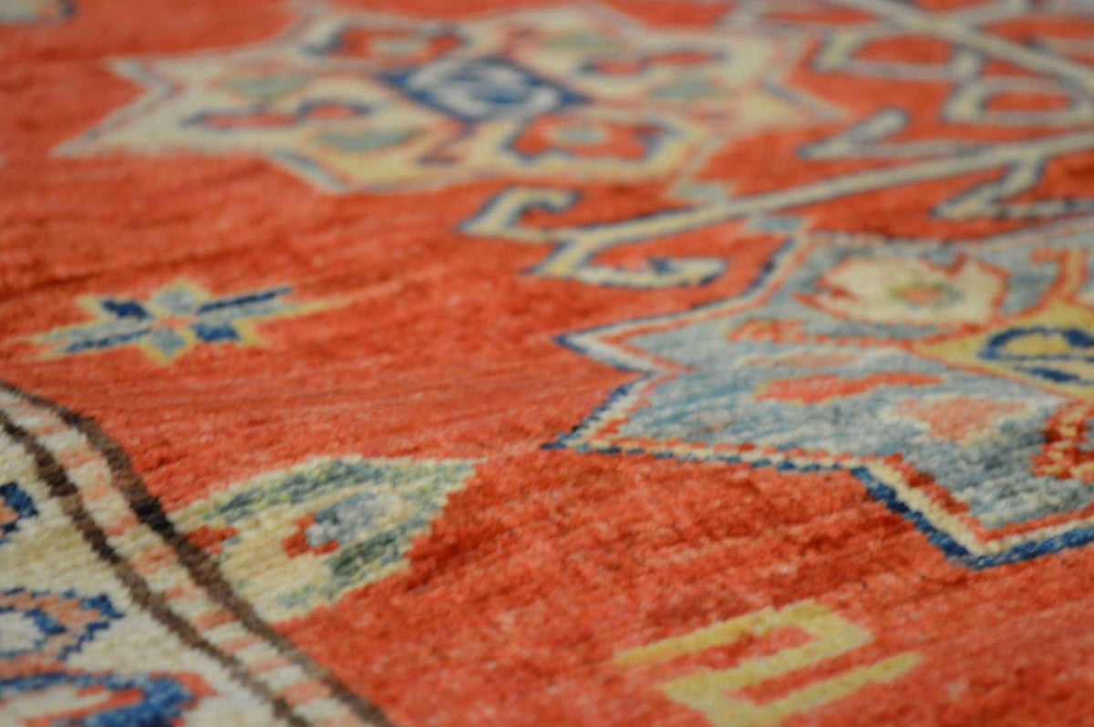 10' 1" x 10' 5" Pakistan Kazak Rug image 5