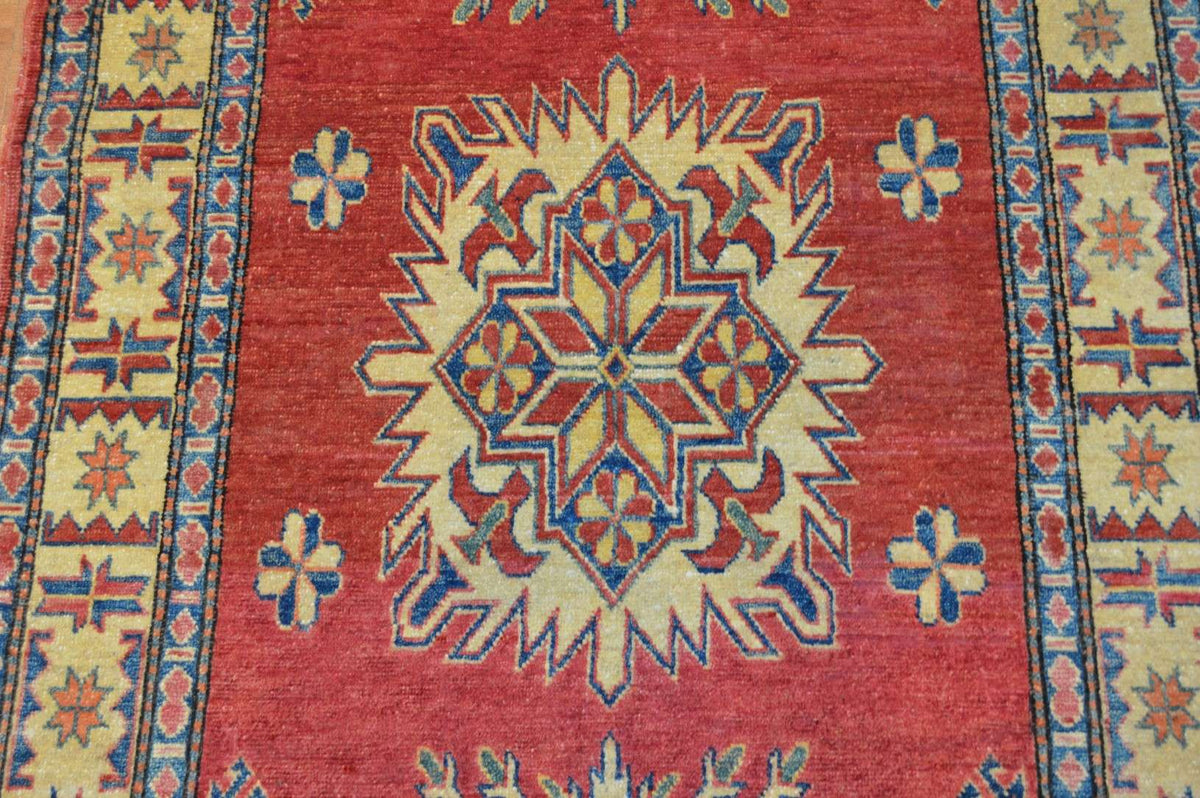 3' 8" x 5' 8" Pakistan Kazak Rug image 4