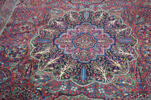 10' 1" x 13' 8" Persian Mashhad Rug image 8