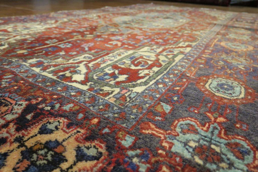 3' 7" x 6' 9" Vintage Zanjan Rug image 1