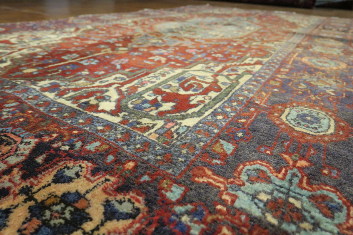 3' 7" x 6' 9" Vintage Zanjan Rug image 1
