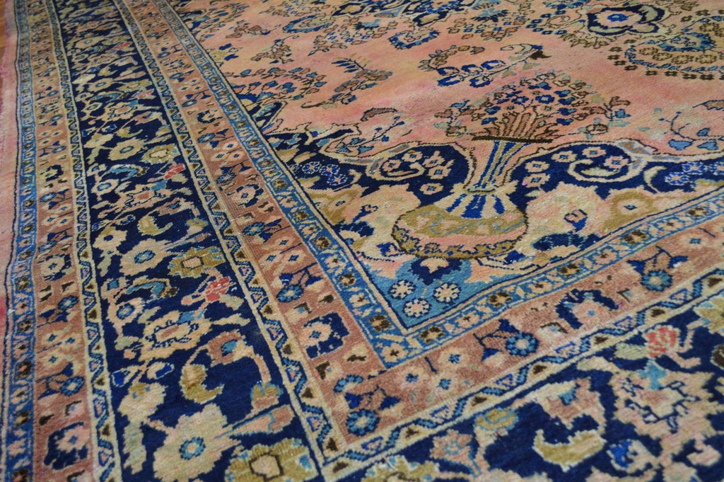 8' 0" x 11' 0" Persian Mashhad Rug image 2