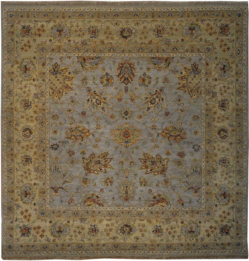 8' 0" x 8' 1" India Sultanabad Square Rug image 0