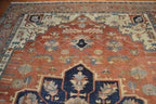 9' 4" x 13' 2" Persian Serapi Rug image 2