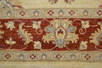 6' 0" x 9' 0" Pakistan Peshawar Rug image 9