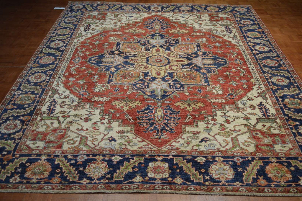 8' 1" x 10' 0" Pakistan Serapi Rug image 1