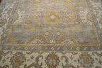 9' 2" x 12' 1" India Oushak Rug image 3