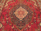 7' 8" x 11' 2" Persian Tabriz Rug image 9