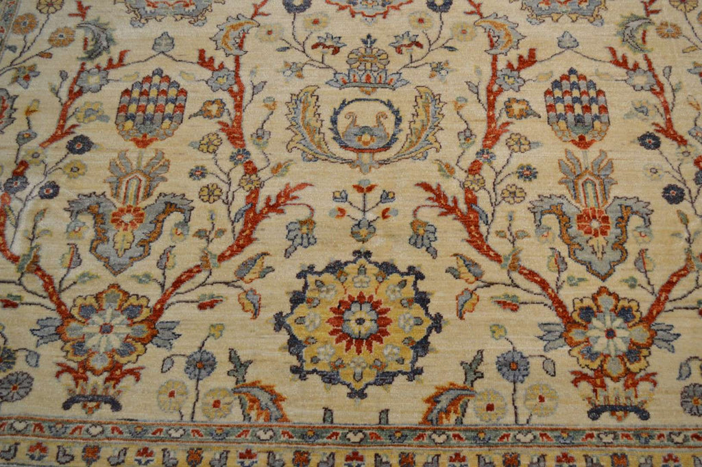 8' 1" x 9' 10" Pakistan Chobi Rug image 9