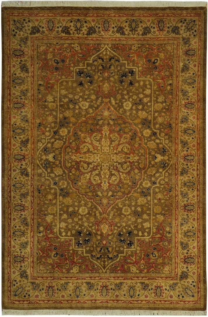 4' 2" x 6' 1" Pakistan Mogul Rug image 0