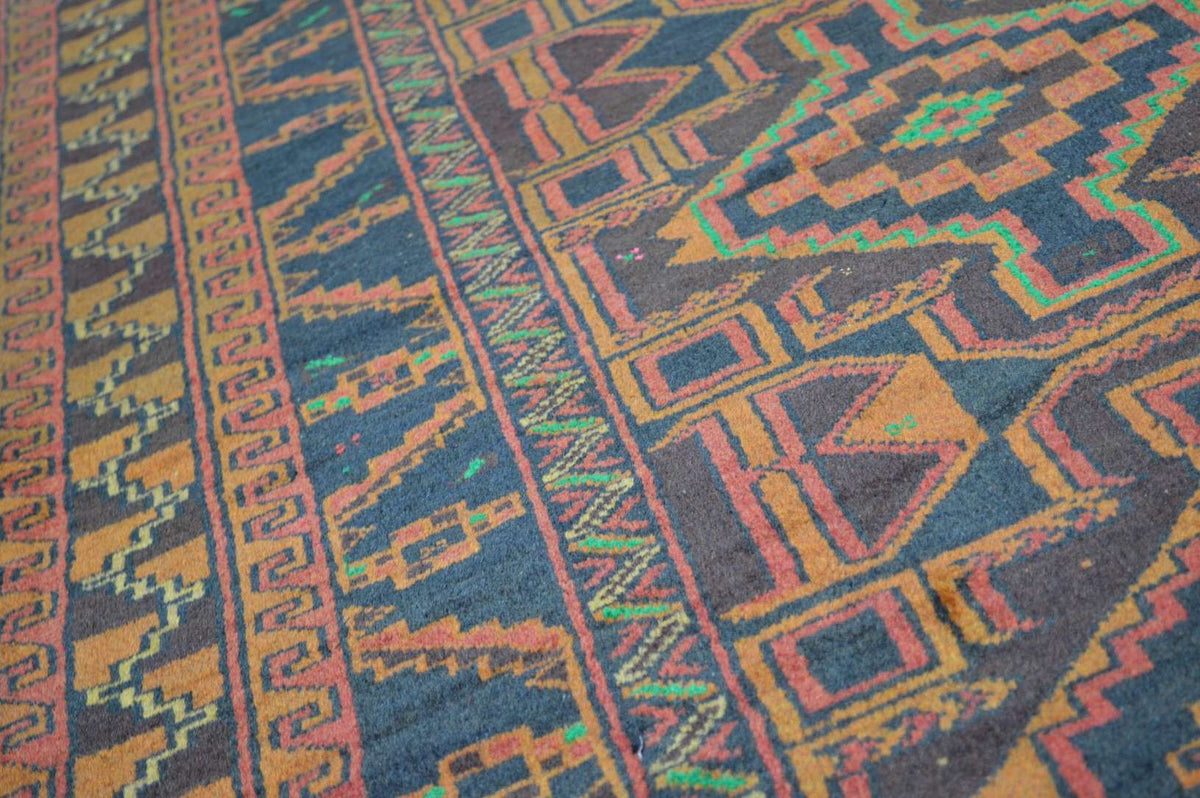 3' 6" x 6' 7" Afghanistan Belouch Rug image 10