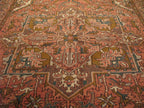 8' 1" x 11' 0" Persian Heriz Rug image 8