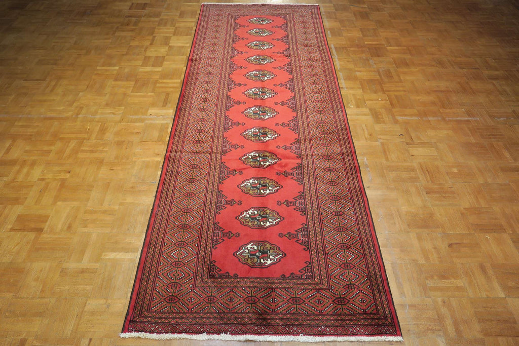 3' 5" x 9' 5" Persian Turkeman Rug image 3