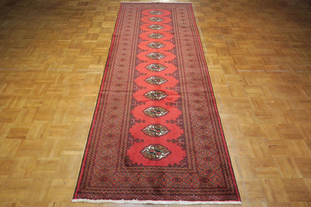 3' 5" x 9' 5" Persian Turkeman Rug image 3
