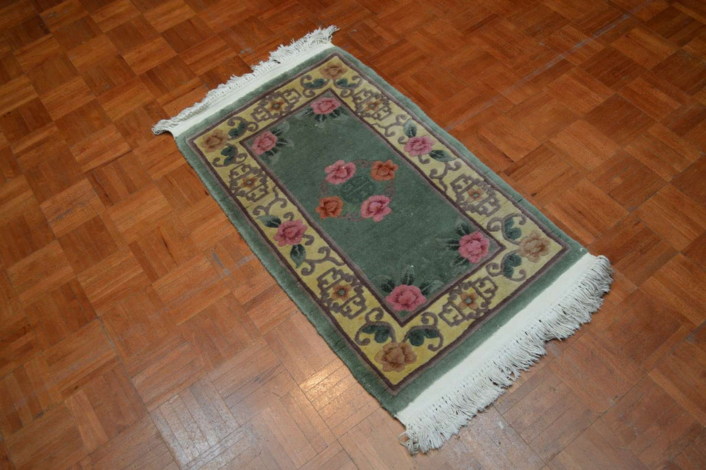 2' 1" x 4' 2" China Tabriz Rug image 2