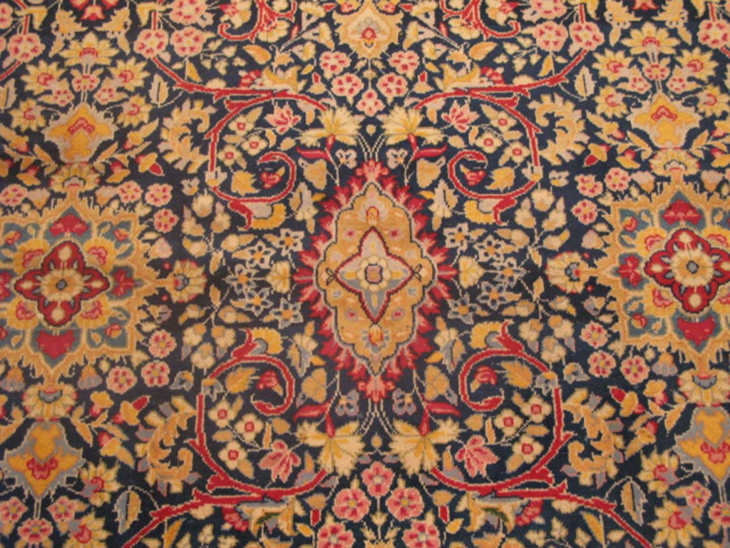 8' 3" x 11' 0" Persian Yaazd Rug image 6