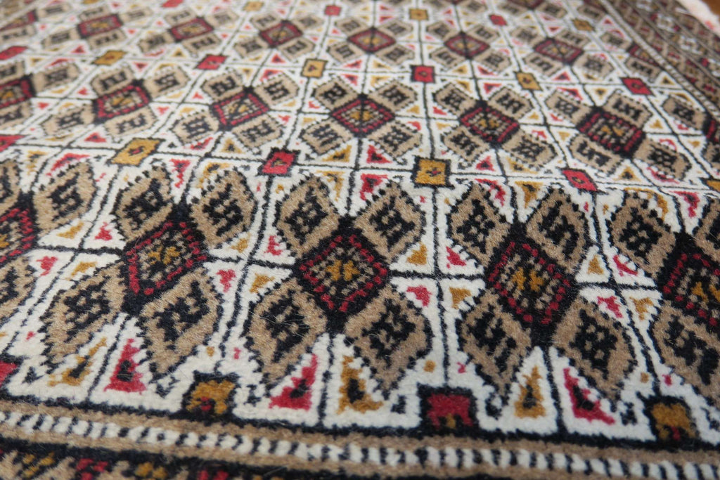 2' 1" x 4' 3" Persian Turkeman Rug image 0