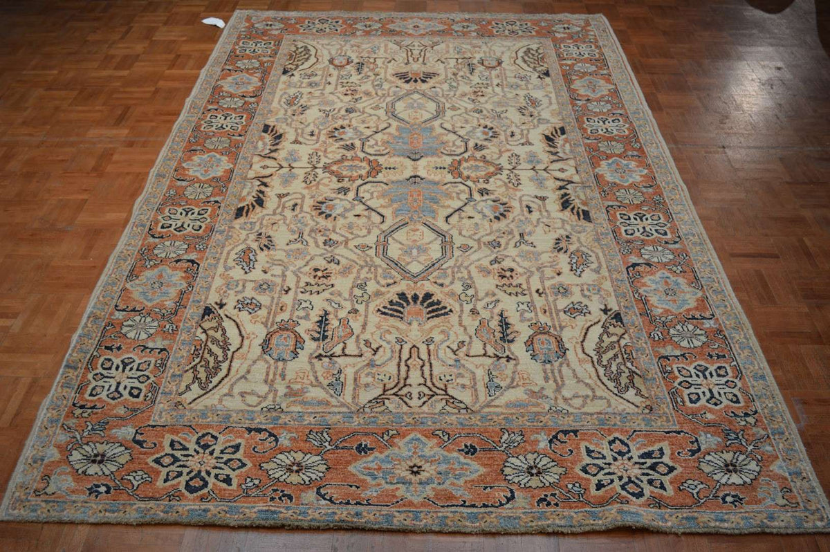 5' 8" x 8' 8" Pakistan Serapi Rug image 1