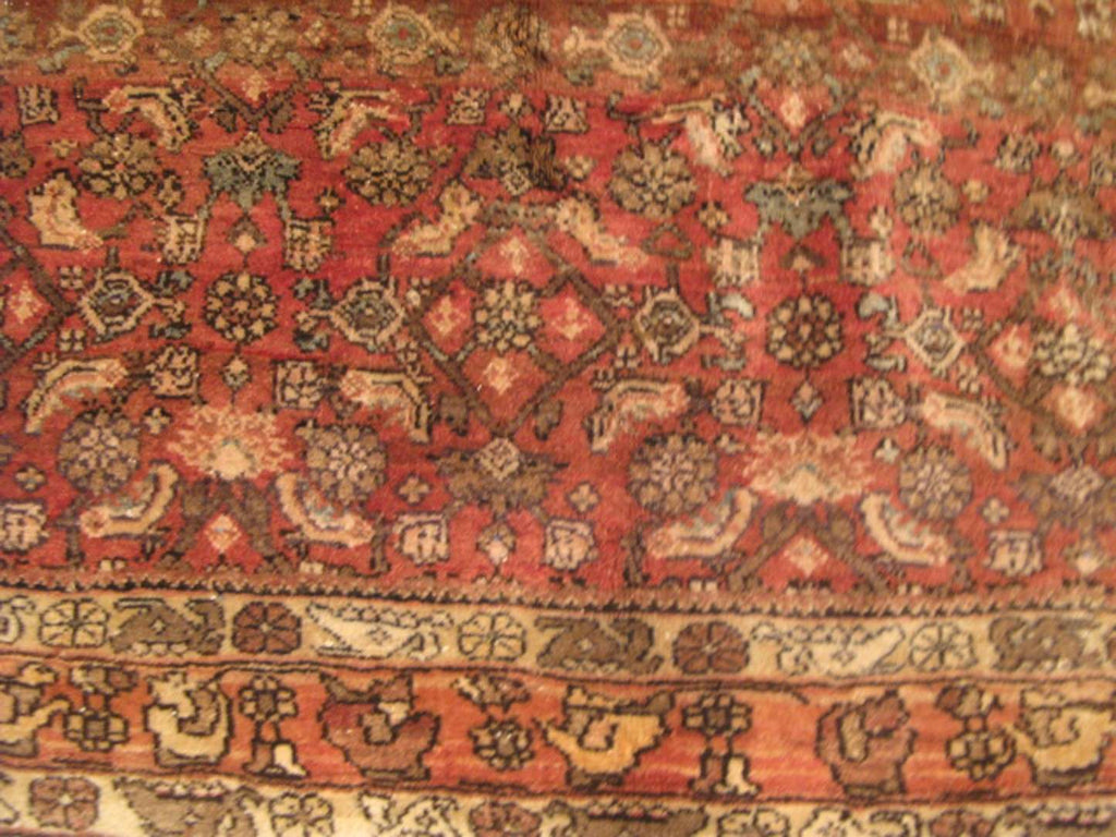 3' 8" x 4' 1" Persian Bijar Rug image 4