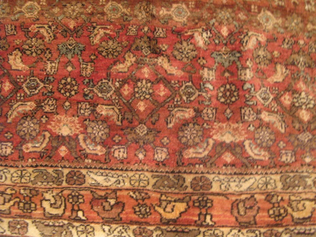 3' 8" x 4' 1" Persian Bijar Rug image 4