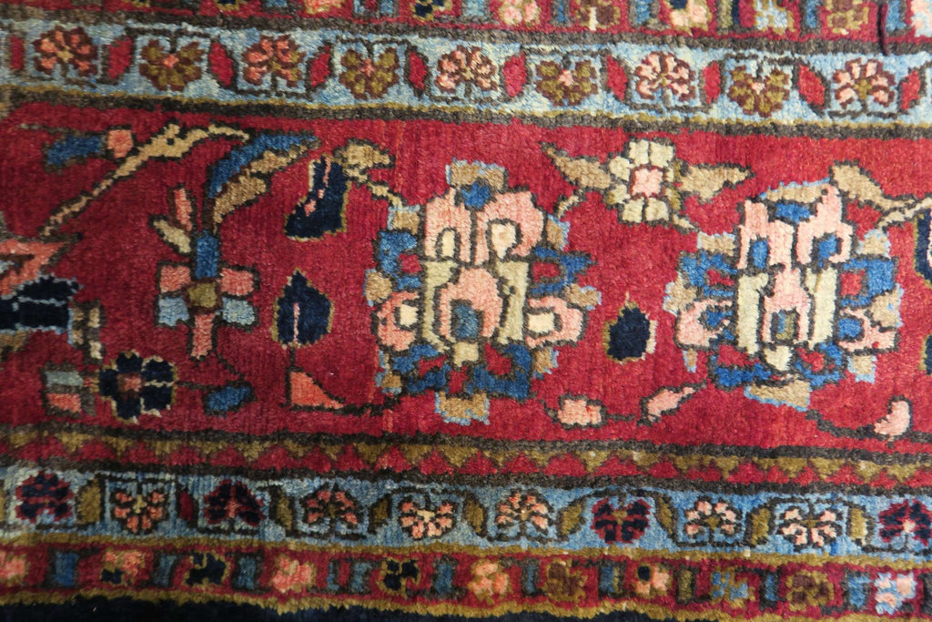 7' 5" x 10' 9" Persian Hamadan Rug image 4