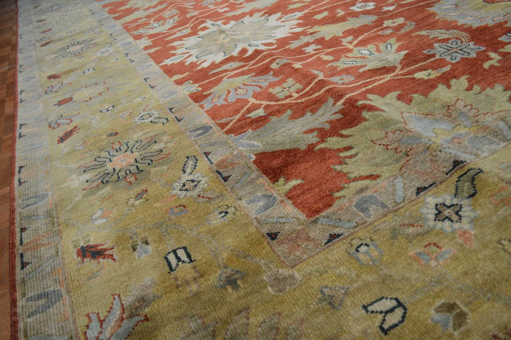 9' 0" x 11' 10" India Mahal Rug image 2