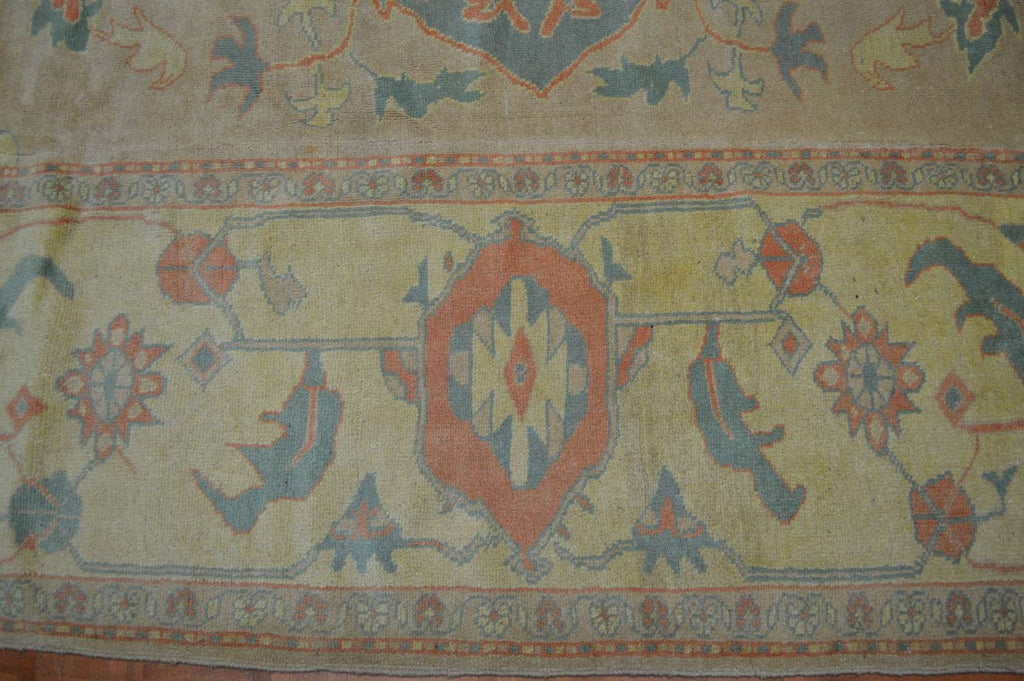 10' 4" x 14' 7" Turkish Oushak Rug image 3