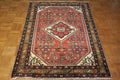 3' 7" x 4' 9" Vintage Hamadan Rug image 9