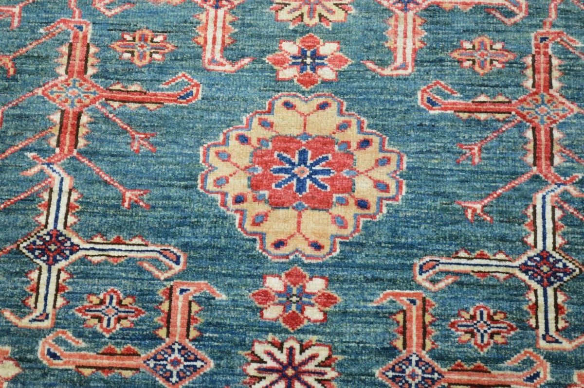 4' 0" x 5' 4" Pakistan Kazak Rug image 5