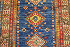 2' 8" x 12' 3" Pakistan Kazak Runner image 6