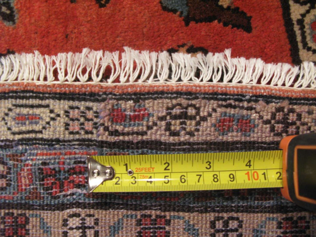 8' 9" x 12' 7" Persian Sarouk Rug image 12