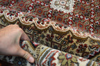 4' 0" x 6' 1" India Bijar Rug image 11