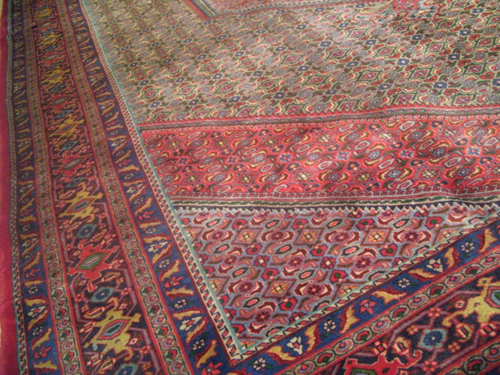 9' 9" x 12' 7" Persian Bijar Rug image 10