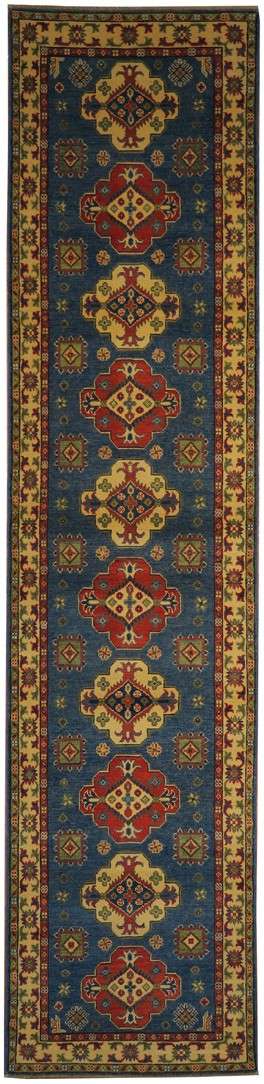 2' 8" x 12' 3" Pakistan Kazak Runner image 0
