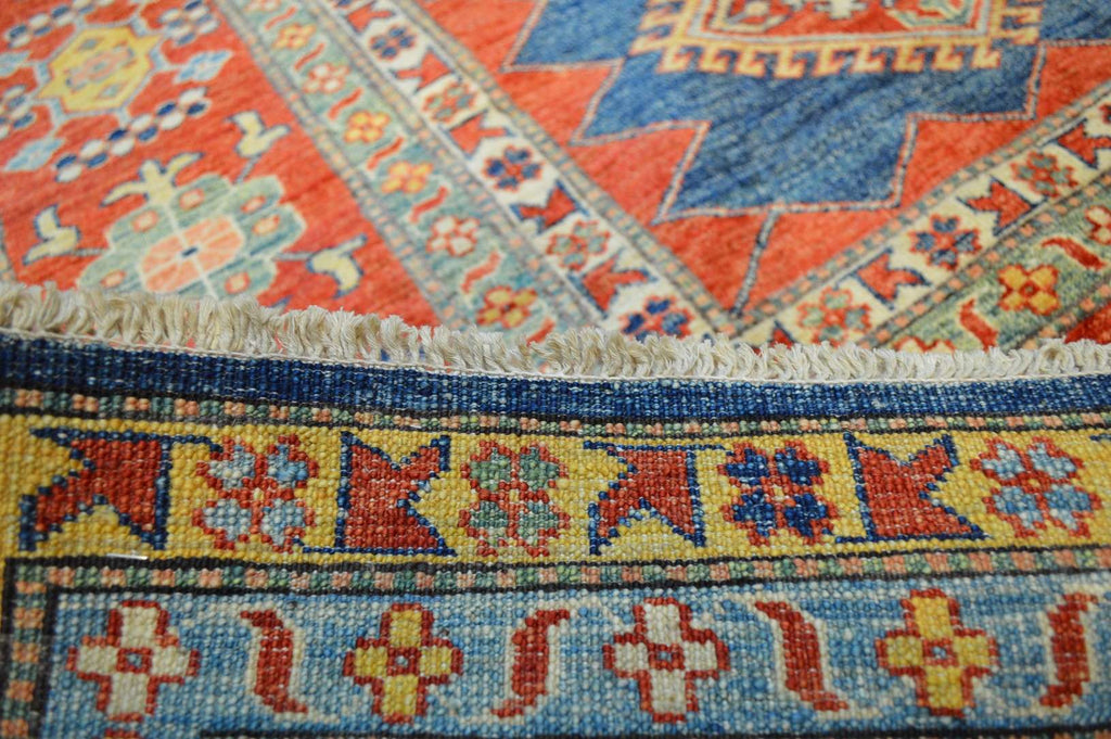 9' 0" x 12' 0" Pakistan Kazak Rug image 5