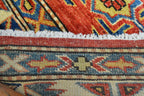 4' 3" x 7' 0" Pakistan Kazak Rug image 11